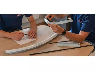 Aluminium Profilbiegeteile